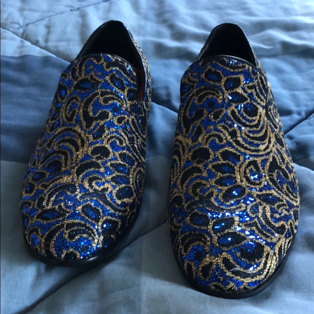 Miko Lotti sequin loafers size 11